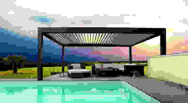 Pergolas, Biossun Biossun Modern garden Greenhouses & pavilions