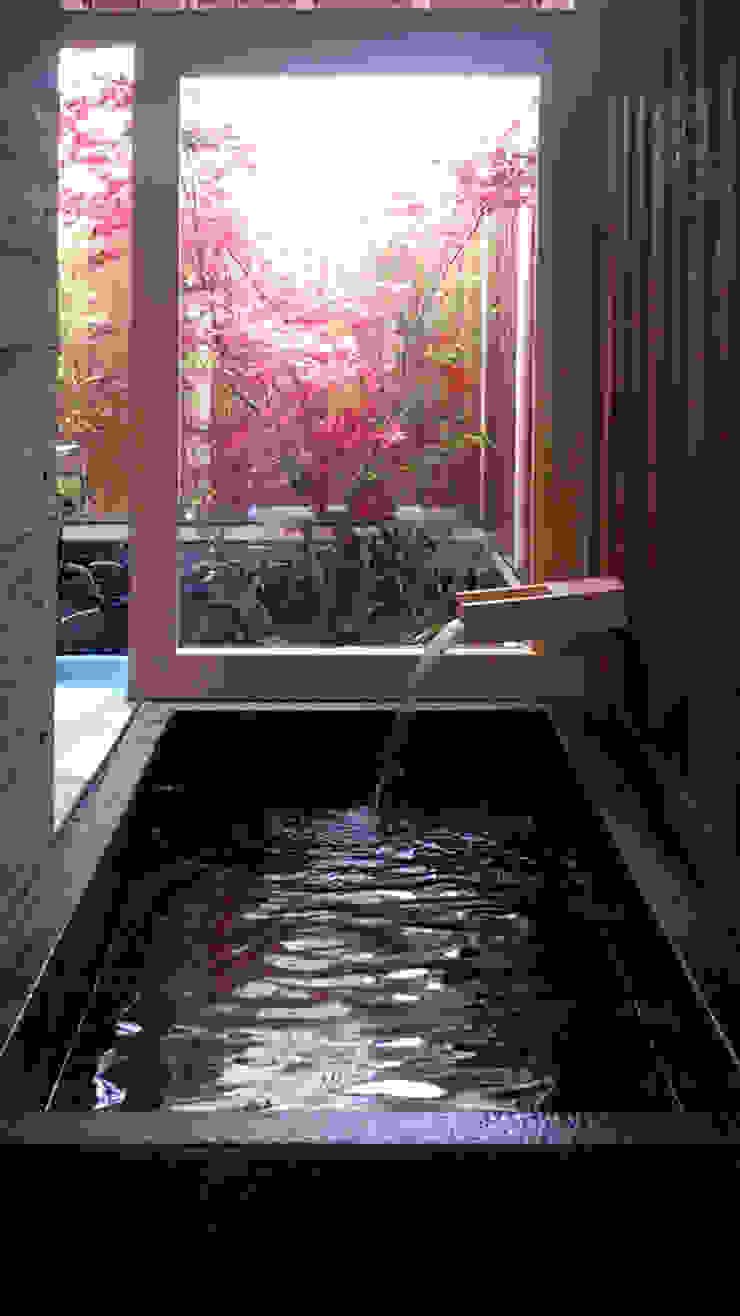 現代に息づく京都の町家, 一級建築士事務所 (有)ＢＯＦアーキテクツ 一級建築士事務所 (有)ＢＯＦアーキテクツ Ванная в азиатском стиле
