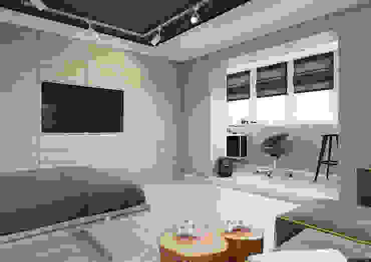 BRO Design Studio Soggiorno minimalista