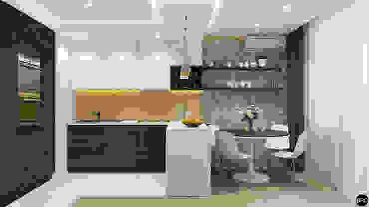 BRO Design Studio Minimalist dining room