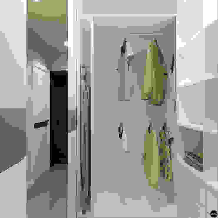 BRO Design Studio Minimalist dressing room