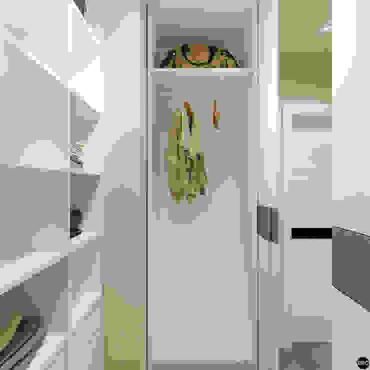 BRO Design Studio Minimalist dressing room