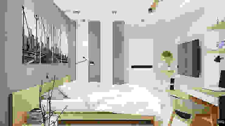 BRO Design Studio Minimalist bedroom