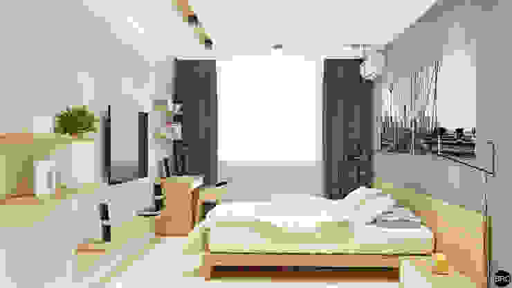 BRO Design Studio Minimalist bedroom