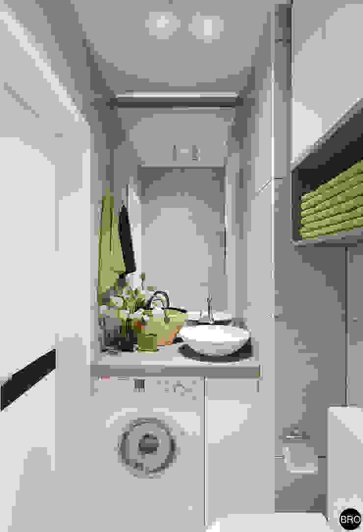 BRO Design Studio Minimalist style bathroom