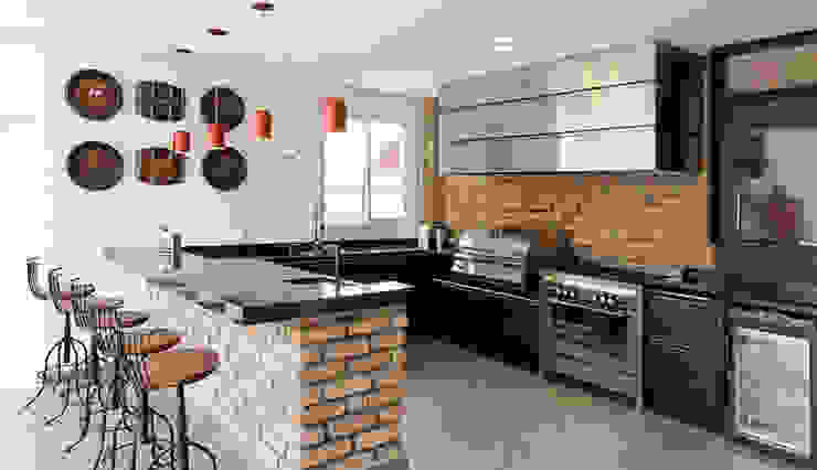 Retrofit - Residência Alphaville, Moran e Anders Arquitetura Moran e Anders Arquitetura 現代廚房設計點子、靈感&圖片