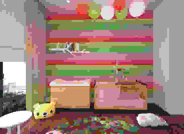 Quartos de criança minimalistas por homify Minimalista
