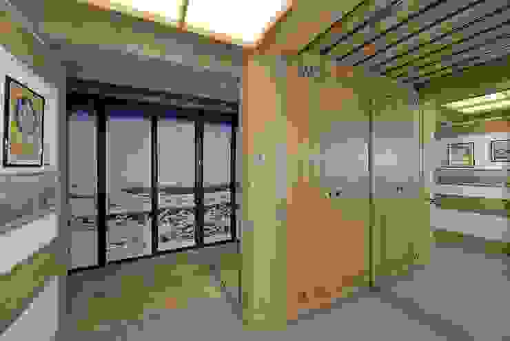 Modern Corridor, Hallway and Staircase by VITTORIO GARATTI ARCHITETTO Modern Wood Wood effect