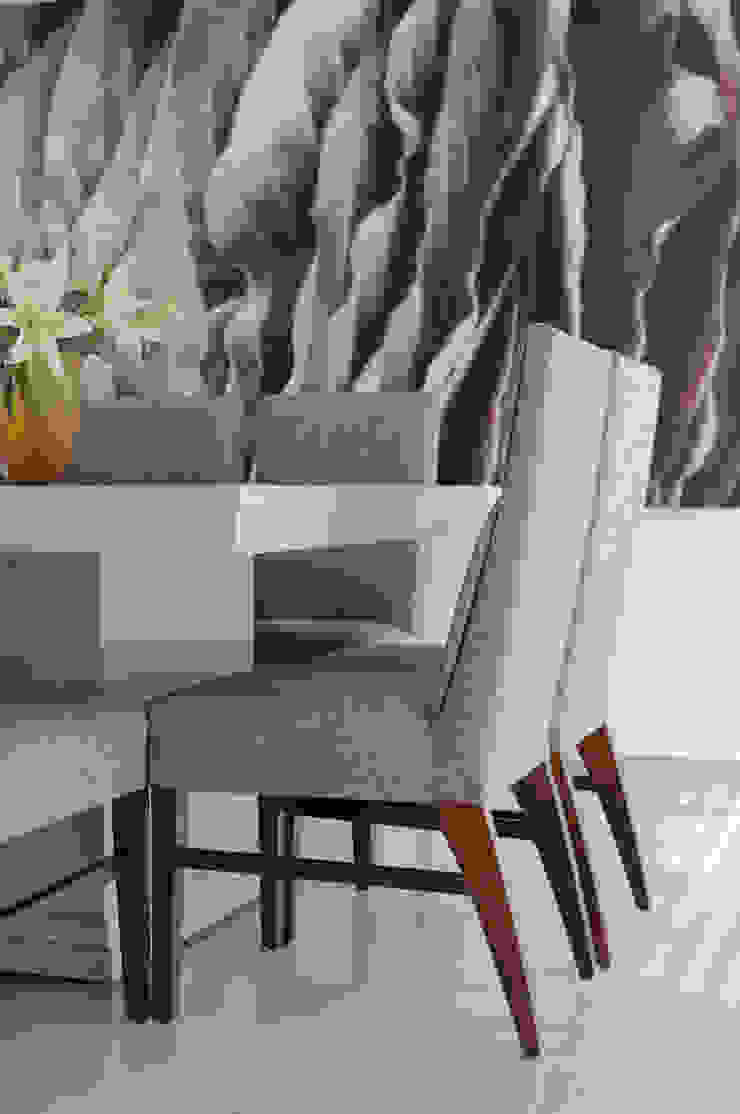 Cólorful Casa Creadora Moderne Esszimmer Baumwolle Grau