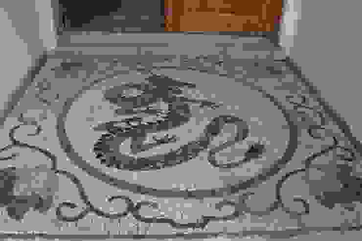 pisos em mosaico mandalas em mosaico