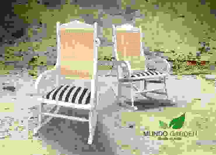 Mundo Garden Pokój dziecięcyBiurka i krzesła Lite drewno Biały