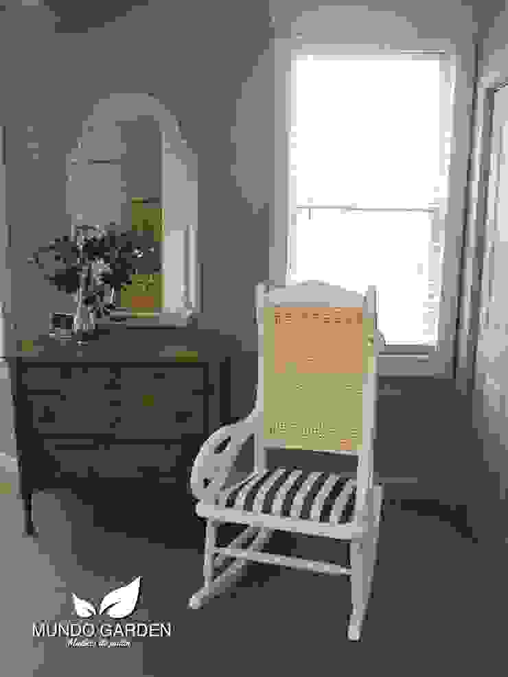 Mundo Garden SypialniaSofy i szezlongi Lite drewno Biały