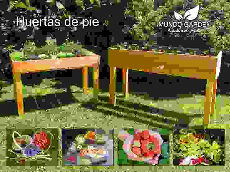 Mundo Garden OgródDonice i wazy Lite drewno O efekcie drewna