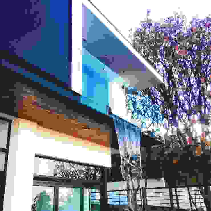 #cumbres369, aaestudio aaestudio Modern balcony, veranda & terrace