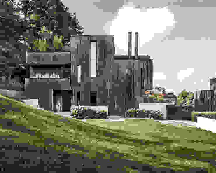 Дома в стиле модерн от meier architekten zürich Модерн Медь / Бронза / Латунь