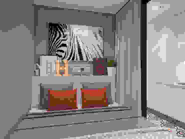 Volkovs studio Scandinavian style bedroom