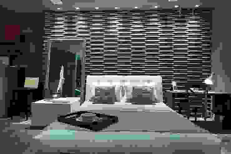 Cristiane Locatelli Arquitetos & Associados Modern style bedroom