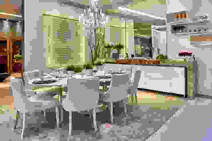 Decora Lider Campinas - Sala de Almoço – Em Volta da Mesa, Lider Interiores Lider Interiores Modern dining room