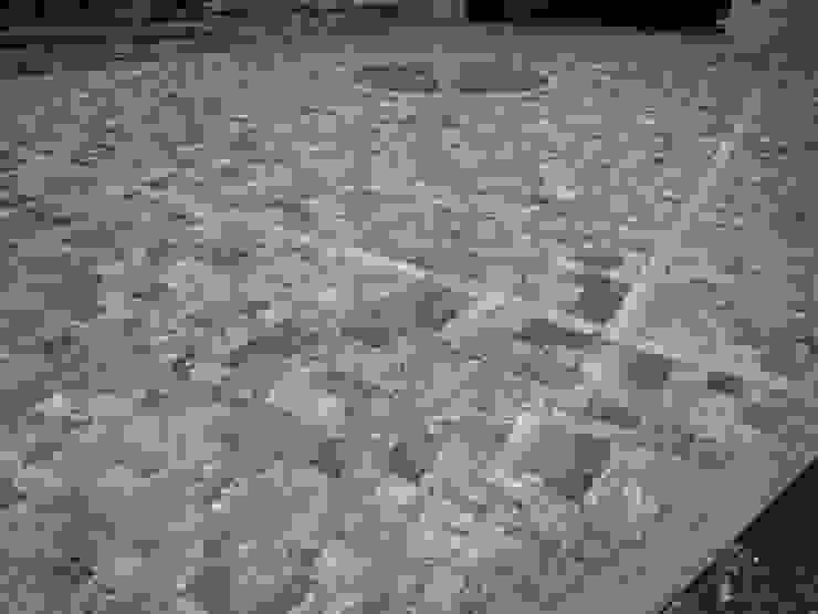 PietraNova srl Rustic style corridor, hallway & stairs