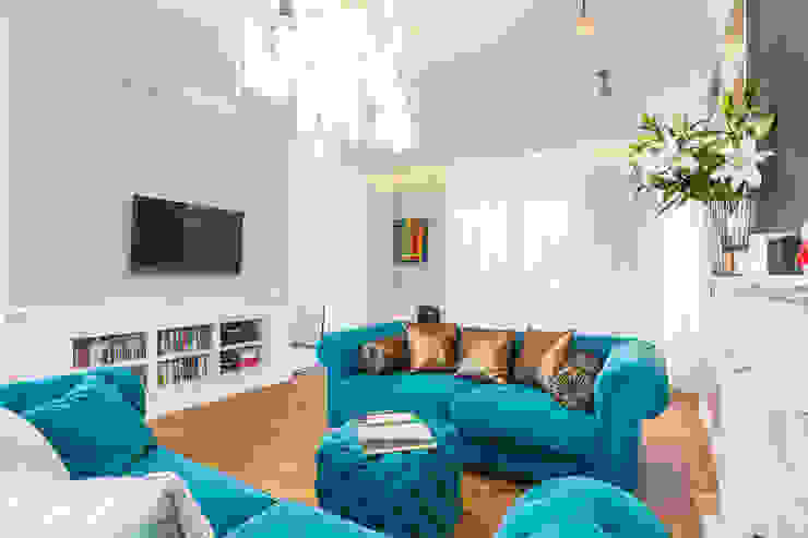Salas de estar modernas por Michał Młynarczyk Fotograf Wnętrz Moderno