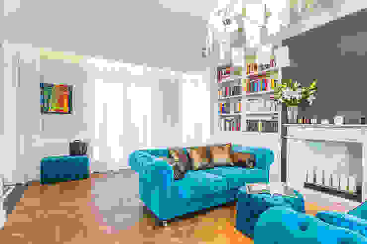 Salas de estar modernas por Michał Młynarczyk Fotograf Wnętrz Moderno