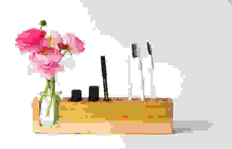 Kosmetikständer in Kirschbaum Blumen-wiese BadezimmerDekoration