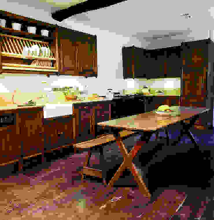 Heinz Dark Oak Kitchen designed and made by Tim Wood Tim Wood Limited Kitchen Wood