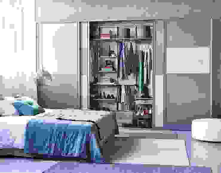 Farbkollektionen für Schiebetüren, Elfa Deutschland GmbH Elfa Deutschland GmbH Modern style bedroom Grey