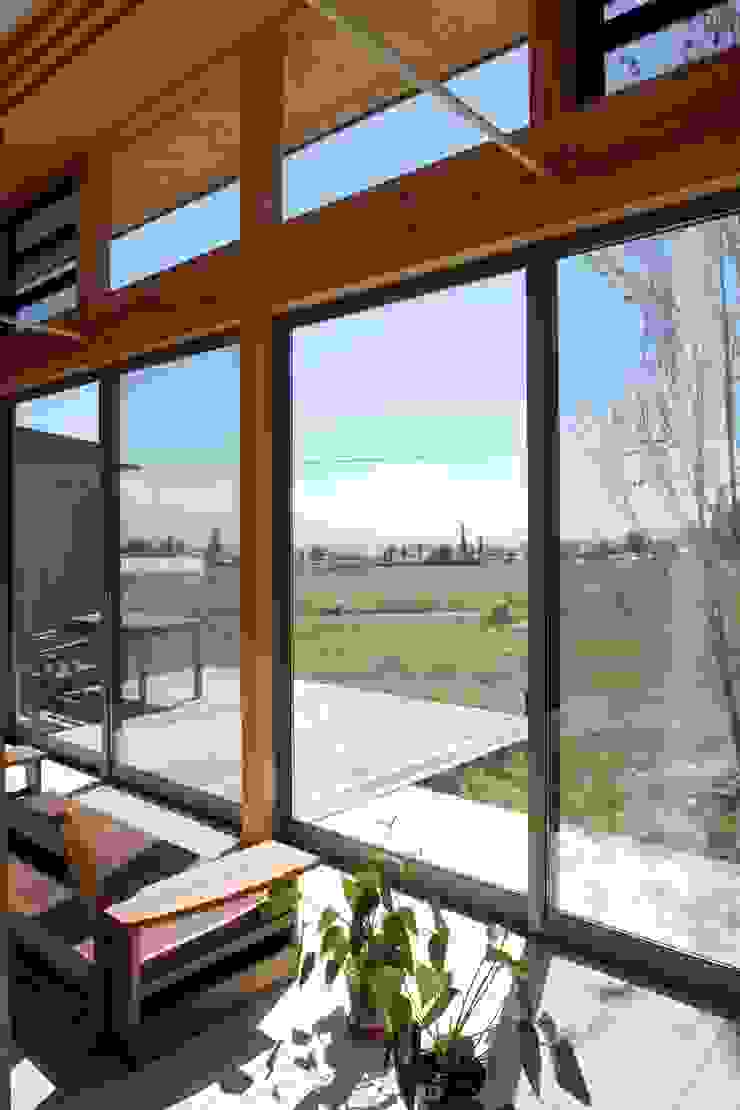 安曇野の平屋の家 Homify 安曇野の平屋の家 Homify