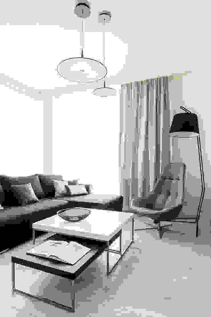 Salas de estar modernas por Anna Maria Sokołowska Architektura Wnętrz Moderno