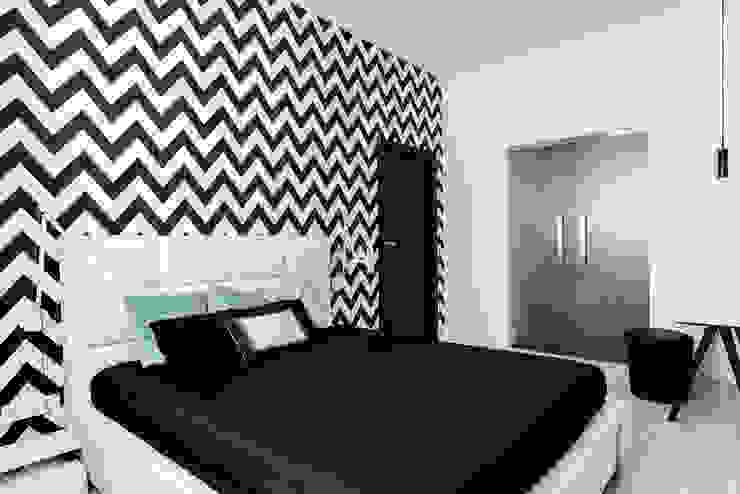 Quartos modernos por Anna Maria Sokołowska Architektura Wnętrz Moderno