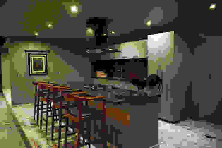 Con Contenedores S.A. de C.V. مطبخ رخام Wood effect