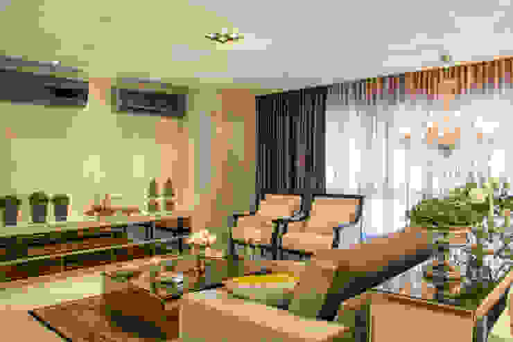 Michele Moncks Arquitetura غرفة المعيشة