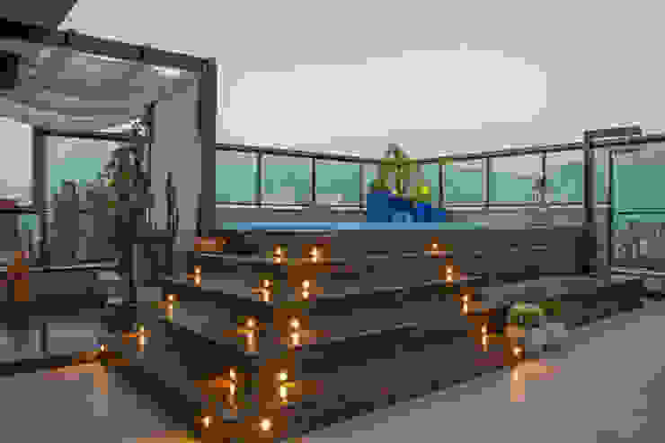 Michele Moncks Arquitetura بلكونة أو شرفة