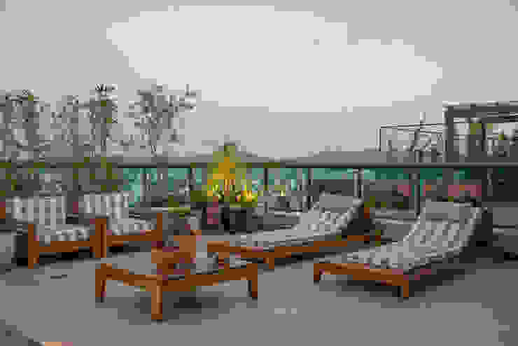 Michele Moncks Arquitetura بلكونة أو شرفة