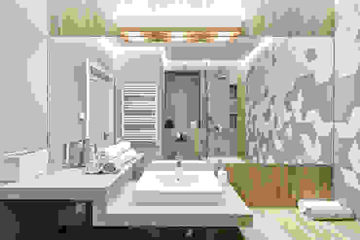 MIESZKANIE POKAZOWE NA OŁTASZYNIE, Q2Design Q2Design Scandinavian style bathroom