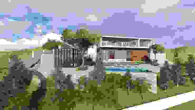 Residencia en Bosque Centinela, unounoarquitectos unounoarquitectos Casas modernas: Ideas, diseños y decoración