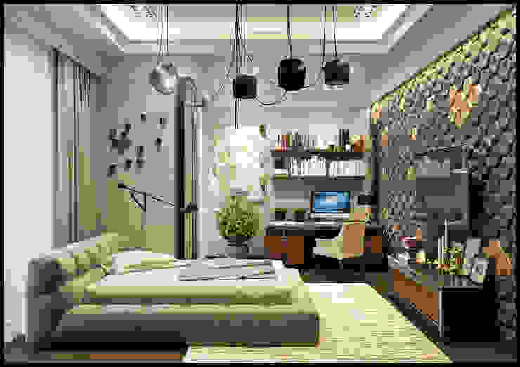 Комната подростка Rash_studio Детские комната в эклектичном стиле