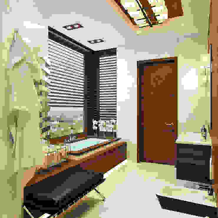 Санузел Rash_studio Ванная комната в эклектичном стиле