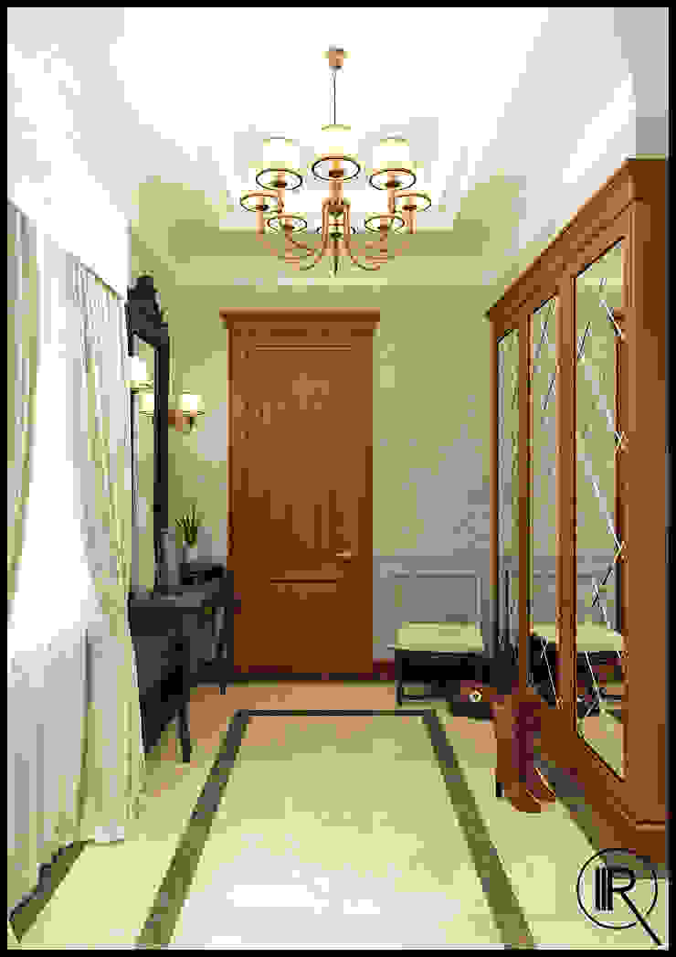 Rash_studio Classic corridor, hallway & stairs