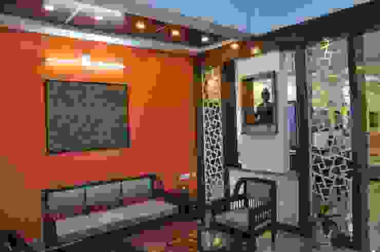 Dr.Z.S.'s Residential House DESIGNER GALAXY Modern living room