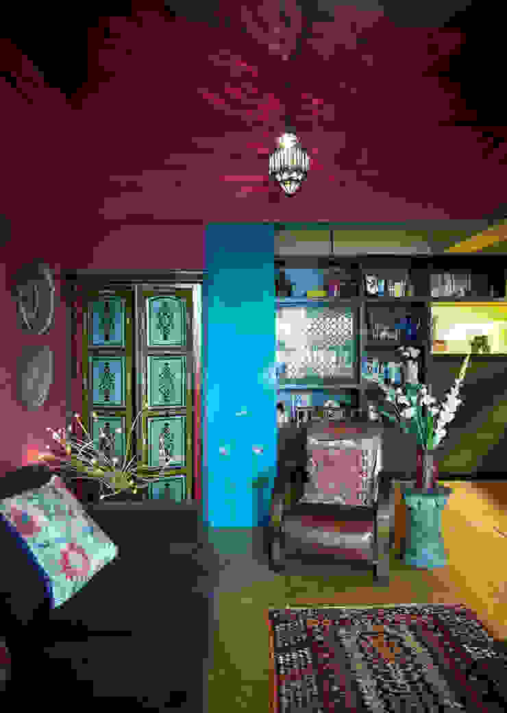 Den area homify Eclectic style media room
