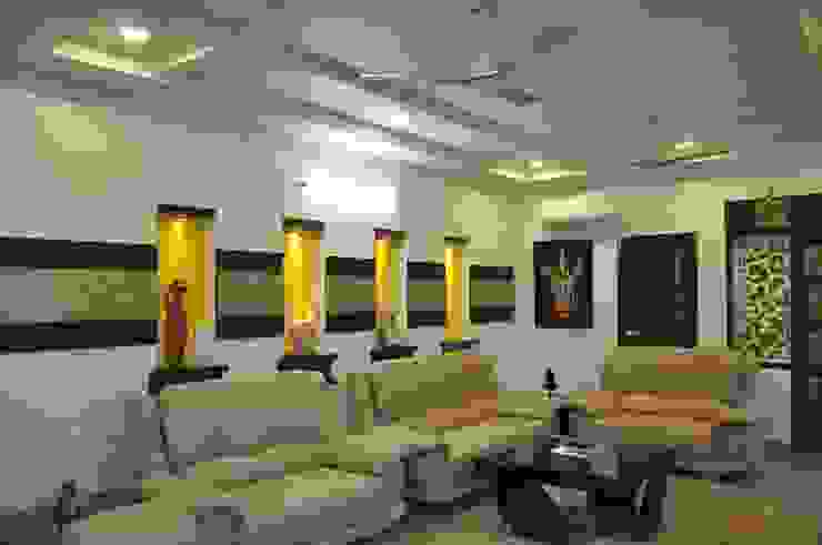 Dr.Z.S.'s Residential House DESIGNER GALAXY Modern living room