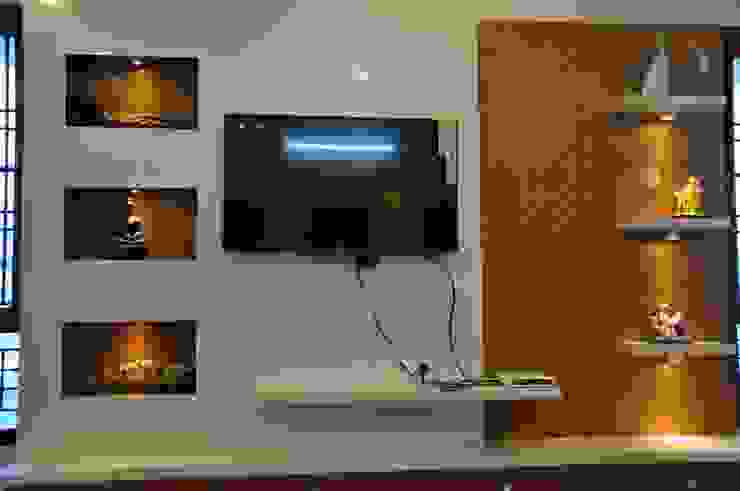 Dr.Z.S.'s Residential House DESIGNER GALAXY Modern living room