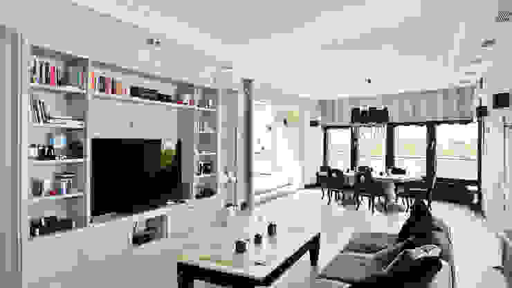 apartament eco prak Moderne Wohnzimmer von PIKSTUDIO Modern