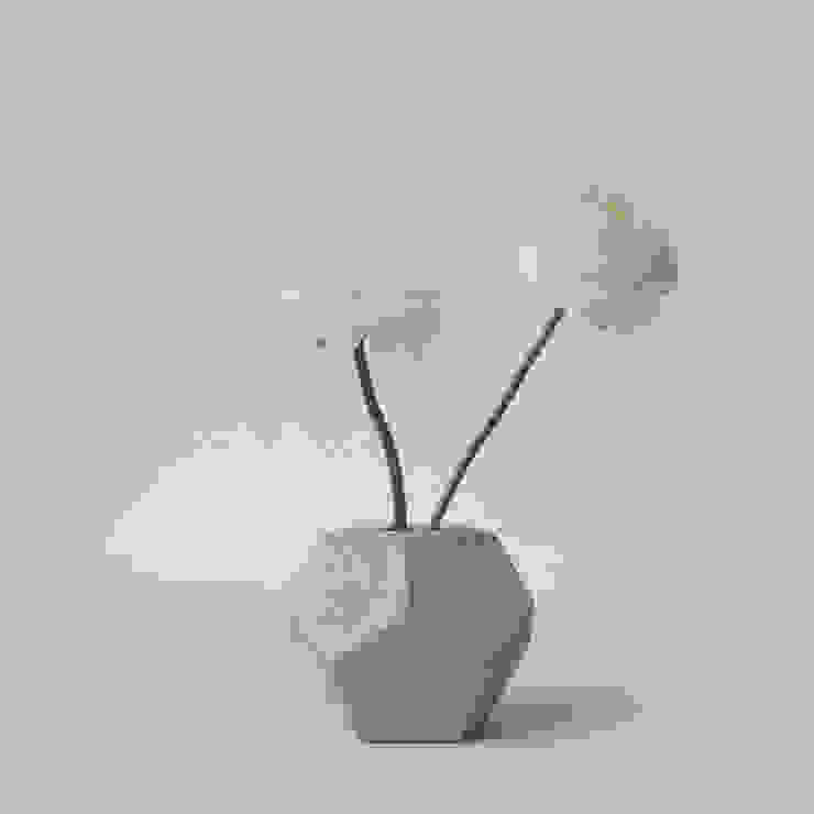 Dodecahedron / Vase aus Beton von frauklarer Skandinavisch