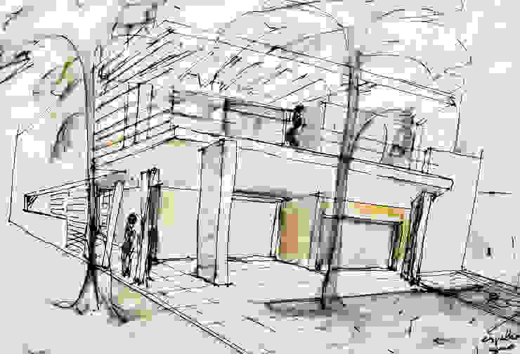 Casa Marcos Loureiro Arqtª Manuela Soutinho Casas modernas
