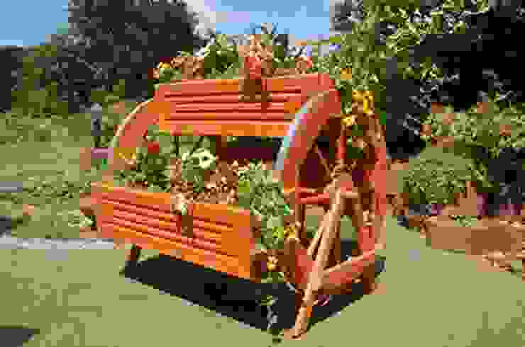 Blumentreppe, Pflanztreppe für Blumen Deko Shop Hannusch Rustikaler Balkon, Veranda & Terrasse Holz Pflanzen und Blumen