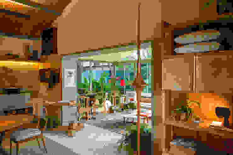 Marina Linhares Decoração de Interiores Ruang Keluarga Tropis