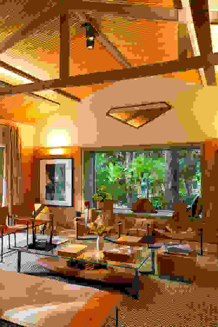 Marina Linhares Decoração de Interiores Ruang Keluarga Tropis